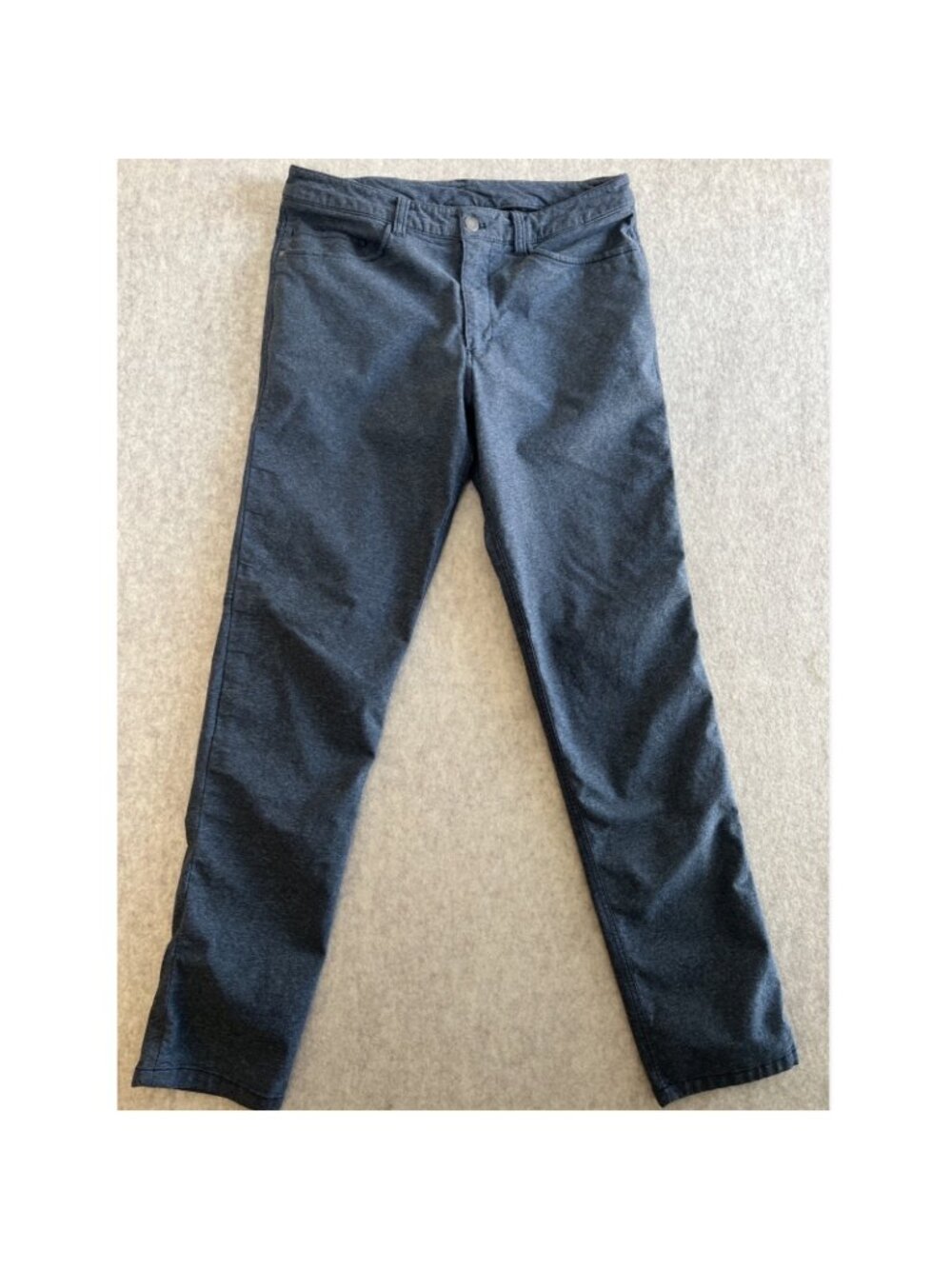 Lululemon ABC Pant Mens 32x32 Blue Slim 5 Pocket Utilitech